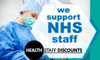 Discounts for all NHS Staff